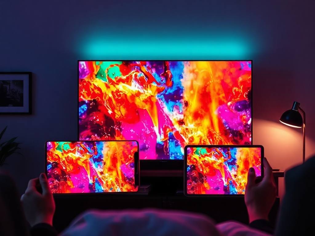 IPTV Programy Streaming-Features auf mehreren Bildschirmen